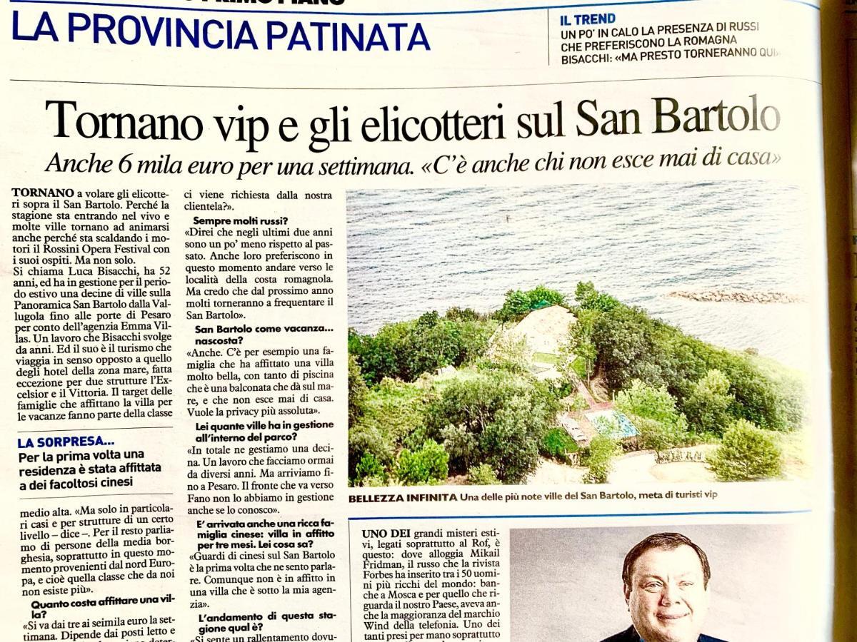 Villa Antares Pesaro Eksteriør billede