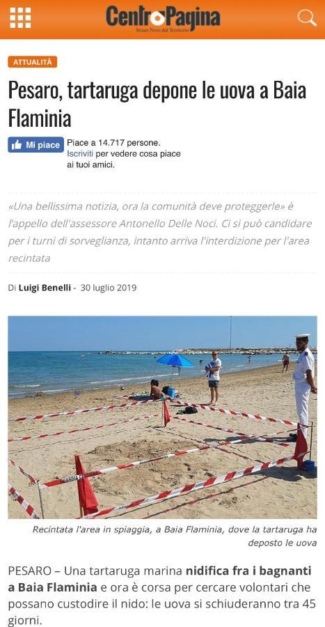 Villa Antares Pesaro Eksteriør billede